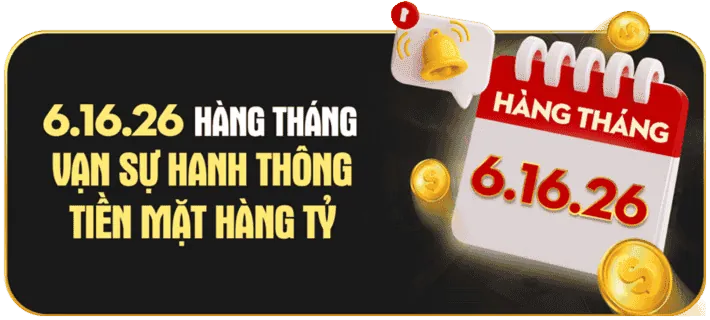 Banner khuyến mãi hoàn trả hàng ngày cho cá cược thể thao